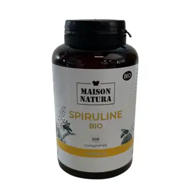 Maison Natura Spiruline Bio Comprimés B/200 à La Lande-de-Fronsac