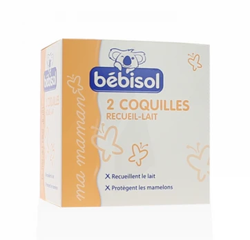 meSoigner - Bébisol Coquilles Recueil Lait / Boîte De 2