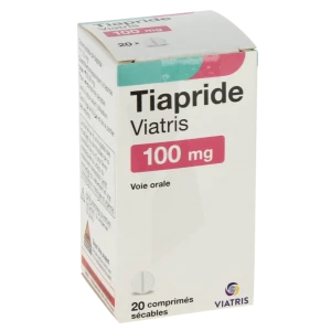Tiapride Viatris 100 Mg, Comprimé Sécable