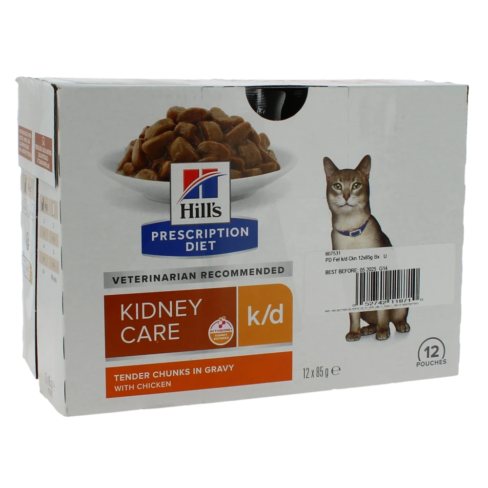 Hill's Prescription Diet Feline K/d 12 Sachets De 85g