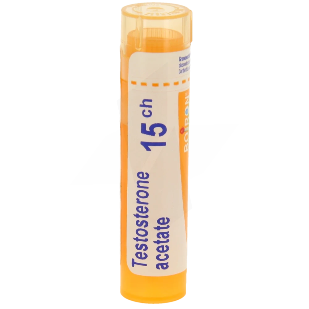 Boiron Testosterone Acetate 15ch Granules Tube De 4g