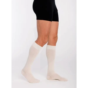 Sigvaris Active Coton Bio 55% Chaussette Classe 2 Homme Beige Normal M