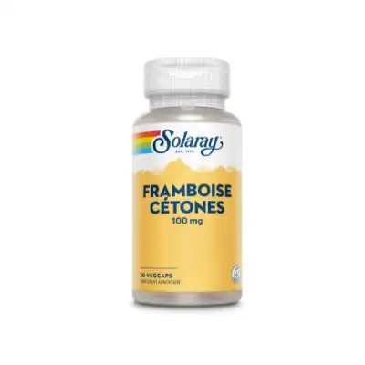 Solaray Cétones De Framboises 100mg Capsules Végétales B/30 à Libourne