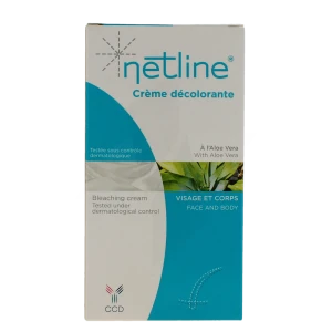 Netline Crème Décolorante Visage & Corps T/40+20ml