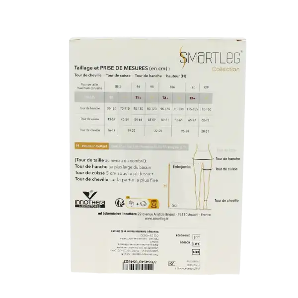 Smartleg 2 Collection Collant Contention Irrésistible Illusion T2n+