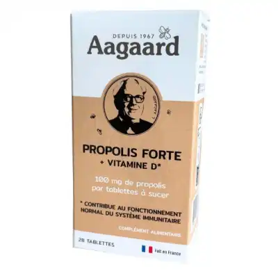 Aagaard Propolis Forte + Vitamine D Tablettes B/28 à JOUE-LES-TOURS