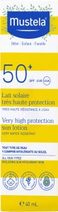 Mustela Lait Solaire Spf50+ Famille 40ml