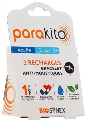 Parakito Recharge Adulte Et Junior +3ans B/2 à Drocourt