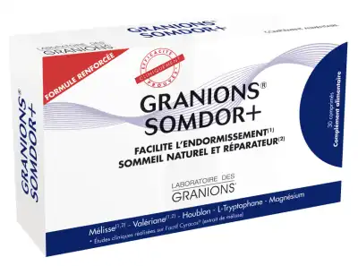 Granions Somdor+ Douce Nuit Carré Chocolat B/15 à LIVRON-SUR-DROME