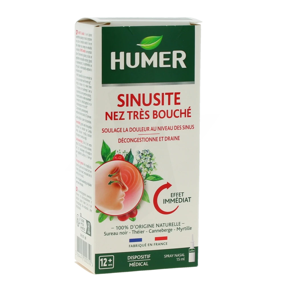 Humer Sinusite Solution Nasale Spray De 15 Ml