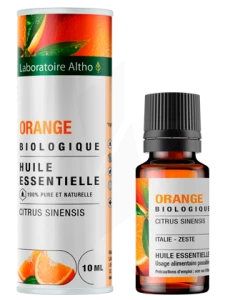 Laboratoire Altho Huile Essentielle Orange Bio 10ml