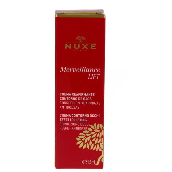 Nuxe Merveillance Lift Crème Liftante Regard Tube De 15 Ml