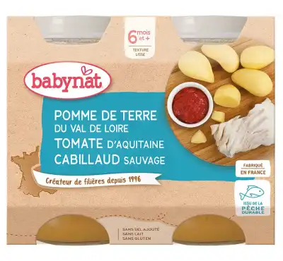 Babynat Pot Pomme De Terre Tomate Cabillaud à Mérignac