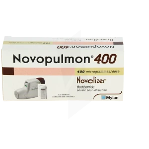 Novopulmon Novolizer 400 Microgrammes/dose, Poudre Pour Inhalation