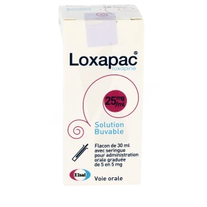Loxapac 25 Mg, Comprimé Pelliculé
