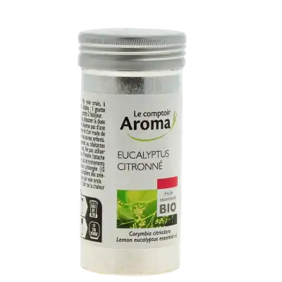 Le Comptoir Aroma Huile Essentielle Eucalyptus Citronné Certbio Flacon De 10 Ml à GRENOBLE