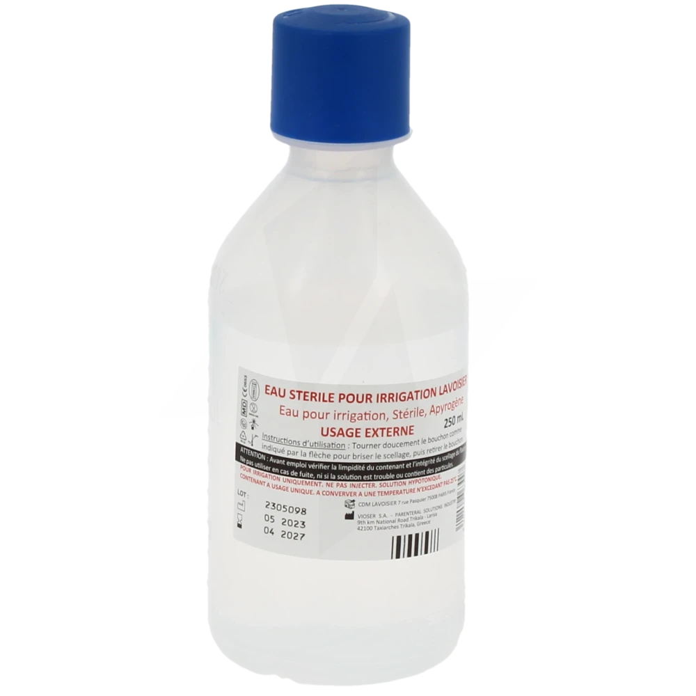 Eau Sterile Pour Irrigation Lavoisier, Fl 250 Ml, Bt 1