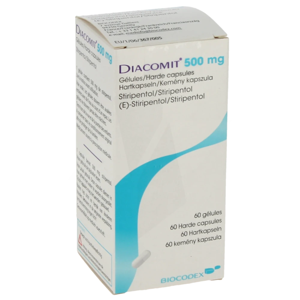 Diacomit 500 Mg, Gélule
