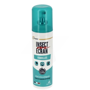 Insect Ecran Familles Lotion Répulsif Peau Spray/100ml