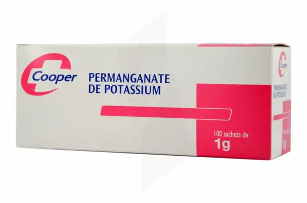 Cooper Permanganate De Potassium 1g B/100