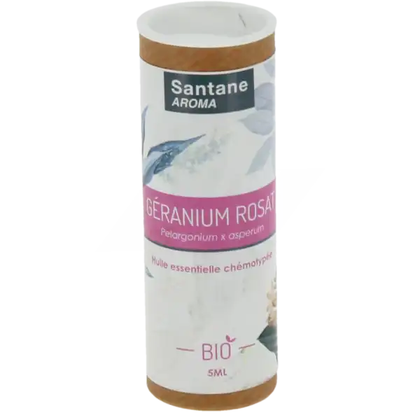 Santane Geranium Rosat Huile Essentielle 5ml