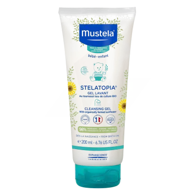 Mustela Stelatopia Gel Lavant T/200ml à Tours
