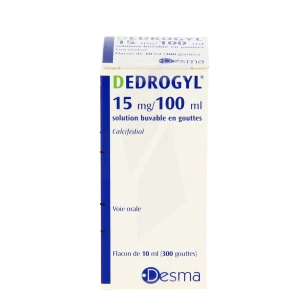 Dedrogyl 15 Mg/100 Ml, Solution Buvable En Gouttes