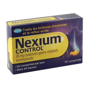 Nexium Control 20 Mg, Comprimé Gastro-résistant