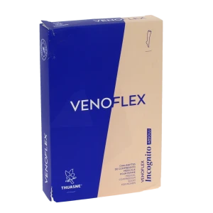 Venoflex Incognito Absolu 2 Chaussette Pied Ouvert Femme Bronze Taille 2n