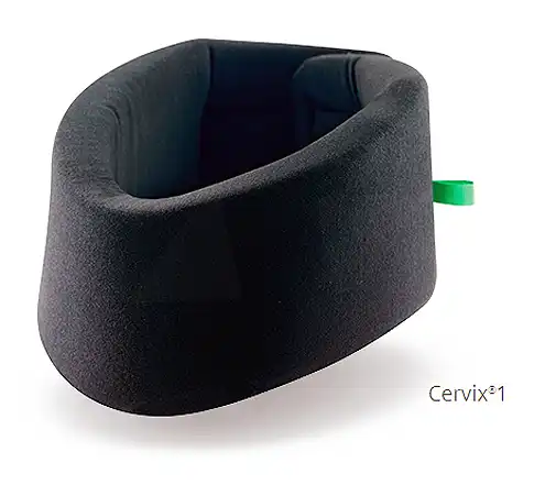 Cervix 1 Collier Cervical Souple Noir/vert H9cm T3