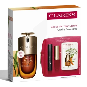 Clarins Coffret Double Serum Soin Anti-âge Visage