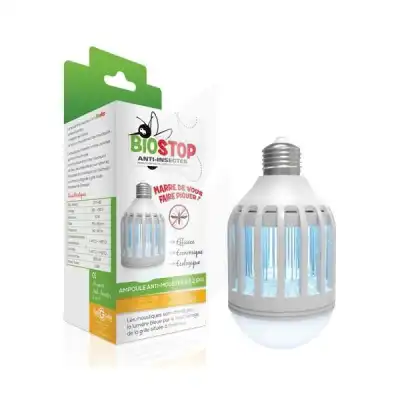 Biostop Anti-insectes Lampe Ampoule Anti-insectes à Hagetmau