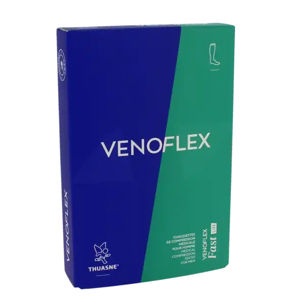 Venoflex Fast 2 Chaussette Lin Homme Naturel Taille 3l