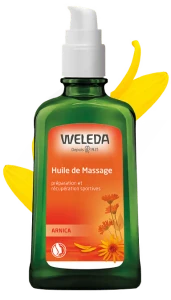 Weleda Soins Corps Huile De Massage Arnica Fl/200ml+déodorant