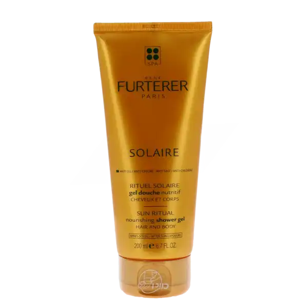 René Furterer Solaires Gel Douche Nutritif Tube De 200 Ml