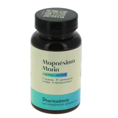 Pharmasmile Magnésium Marin B6 Gélules Pot De 30 à VITROLLES
