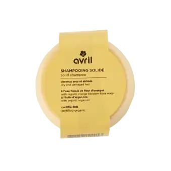 Avril Shampooing Solide Cheveux Secs 85g Bio 85g