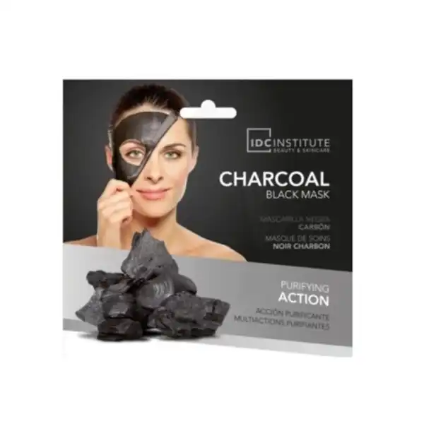 Lcdt Black Mask Tissu Charbon