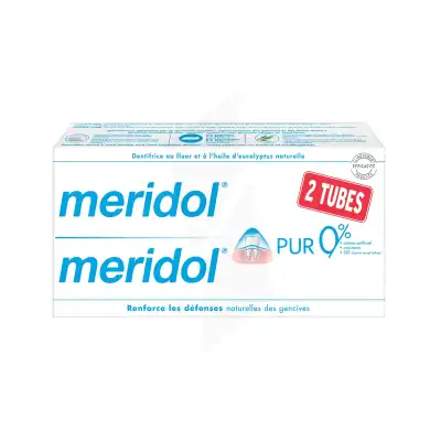 Meridol Pur Dentifrice 2t/75ml à Blaye