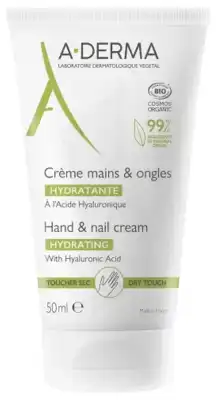 Aderma Crème Mains Et Ongles Hydratante Bio T/50ml à SAINT-CYR-SUR-MER