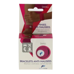 Pharmavoyage Bracelet Anti-nausées Enfant Rose Small B/2