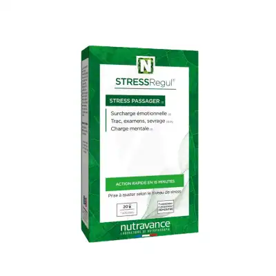Nutravance Stressregul Gélules Boîte De 20 à DIJON