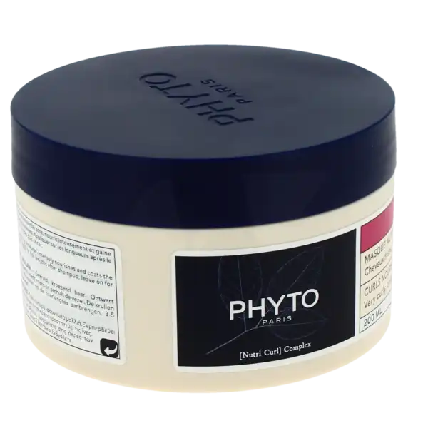 Phyto Boucles Intenses Masque Nutrition Pot/200ml