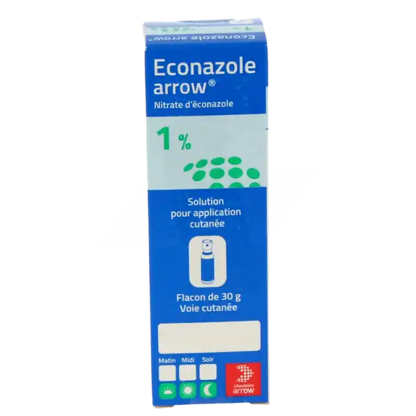 Econazole Arrow 1 %, Solution Pour Application Cutanée