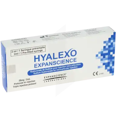 Hyalexo Expanscience Solution Injectable 1 Seringue Préremplie/2ml à AUDENGE