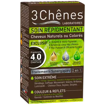Soin Repigmentant Kit Cheveux Naturels Ou Colorés 4.0 Pigments Châtain à Colomiers
