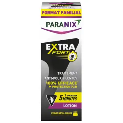 Paranix Extra Fort 5 Min Lot Antipoux Spray/200ml+peigne à MONTEUX
