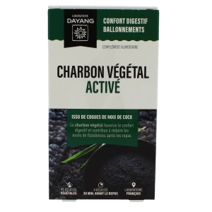 Dayang Charbon Végétal Activé 45 Gélules