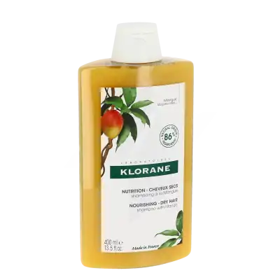 Klorane Mangue Shampooing nutrition cheveux secs 400ml