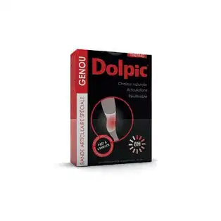 Dolpic Thermo Pack 1 Bande Articulaire Genou + 1 Compresse à VALENCE